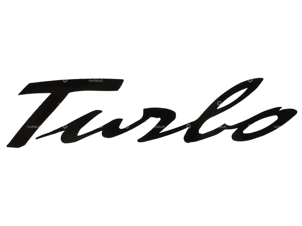 "Turbo" adhesive black Carousel Image 1