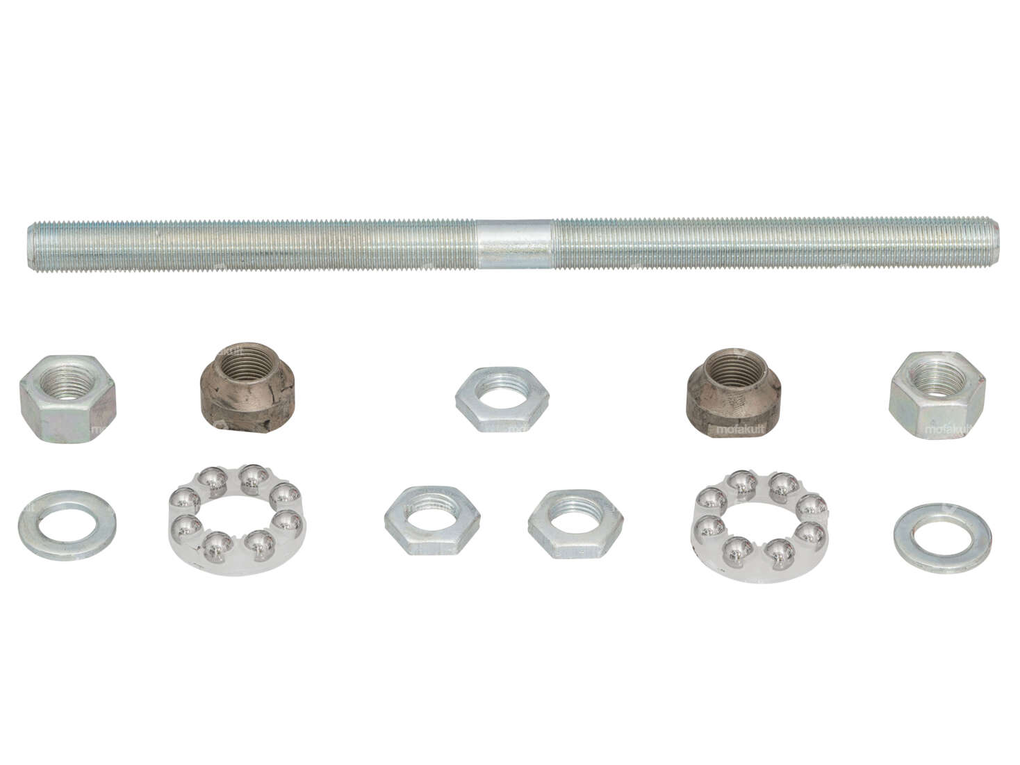 CIF wheel axle set M11x1 x 200 galvanized Carousel Image 1