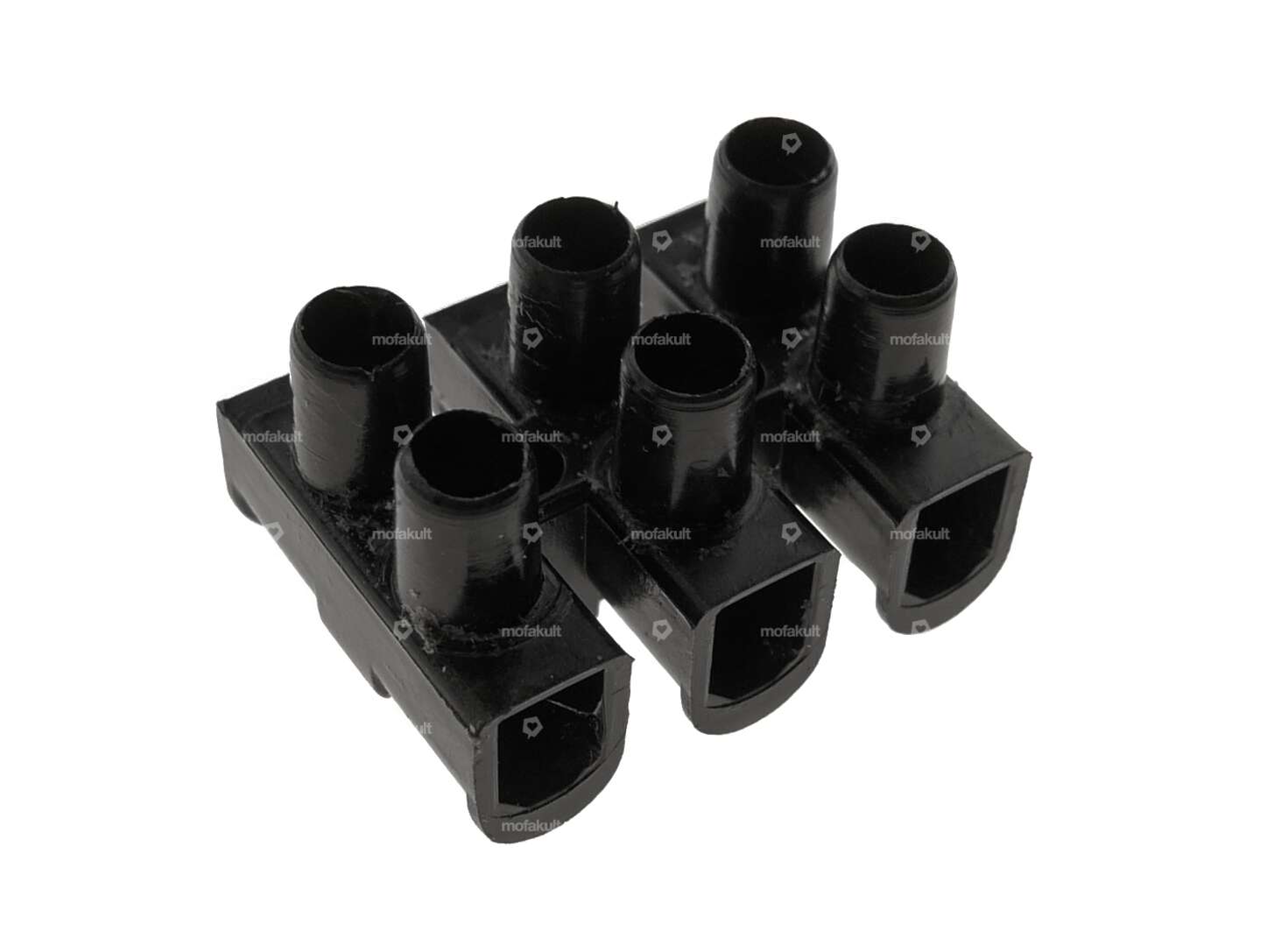 Luster terminal 3-pole black large (2.5 - 6 mm²) Carousel Image 1