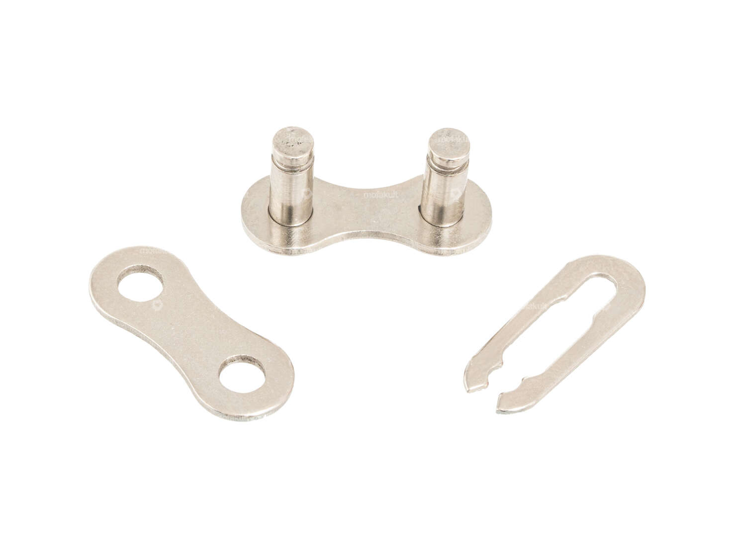 Wippermann chain lock nickel-plated pedal chain Carousel Image 1