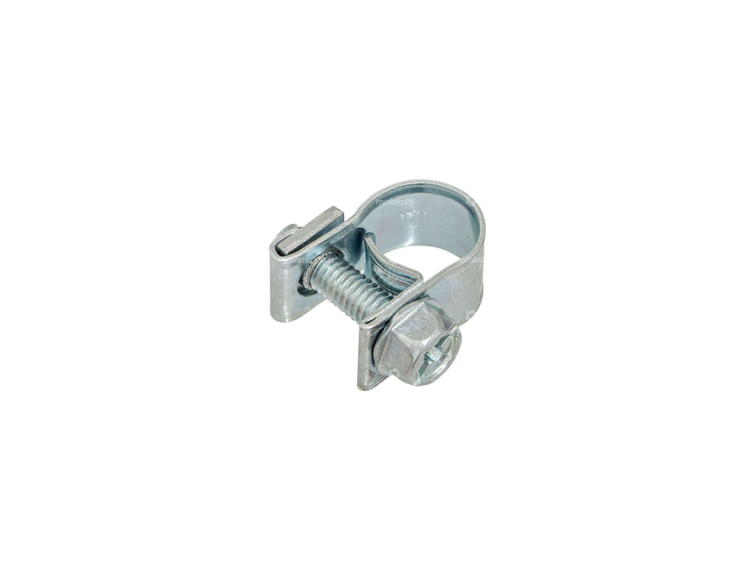 Solid screw clamp 7 - 9 mm W1 - galvanized Carousel Image 1