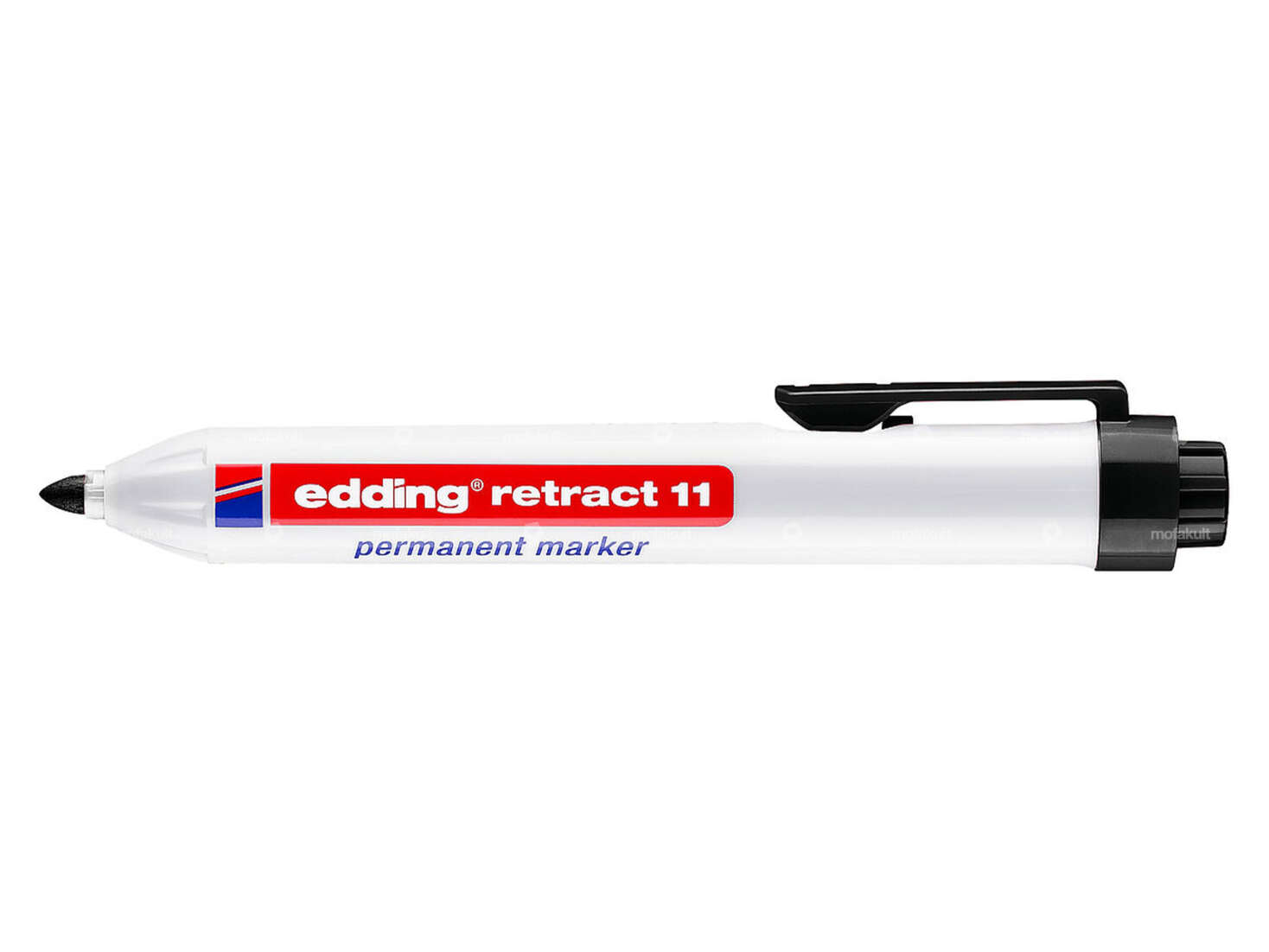 edding retract permanent marker 1.5 - 3 mm black Carousel Image 1