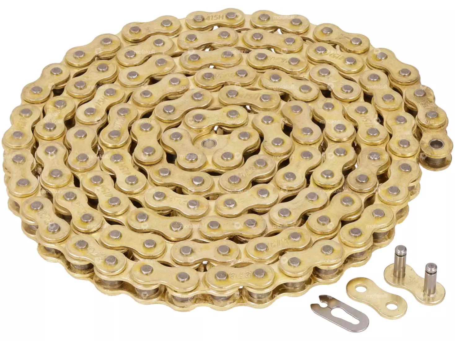 CYC drive chain gold 415H (reinforced) 128L | mofakult