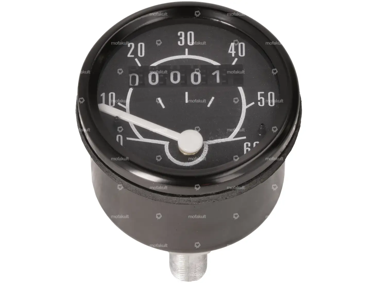Transval speedometer 60 km/h Ø 48 mm black without mounting bracket ...