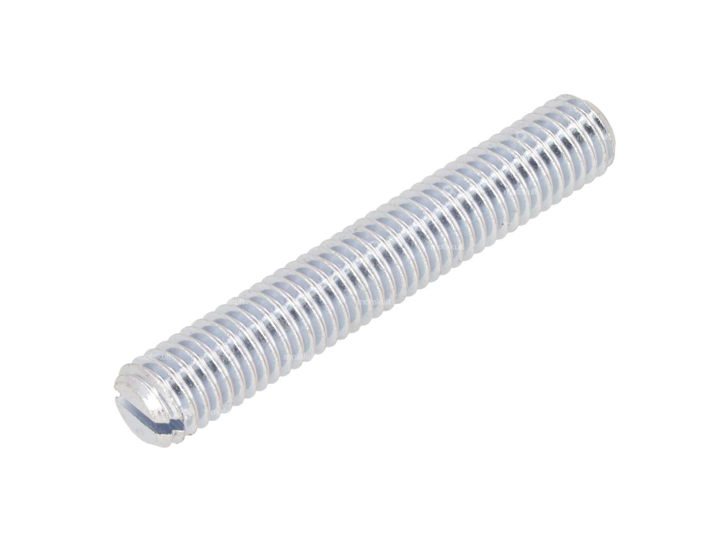 M8x50 slotted grub screw, galvanized Carousel Image 1
