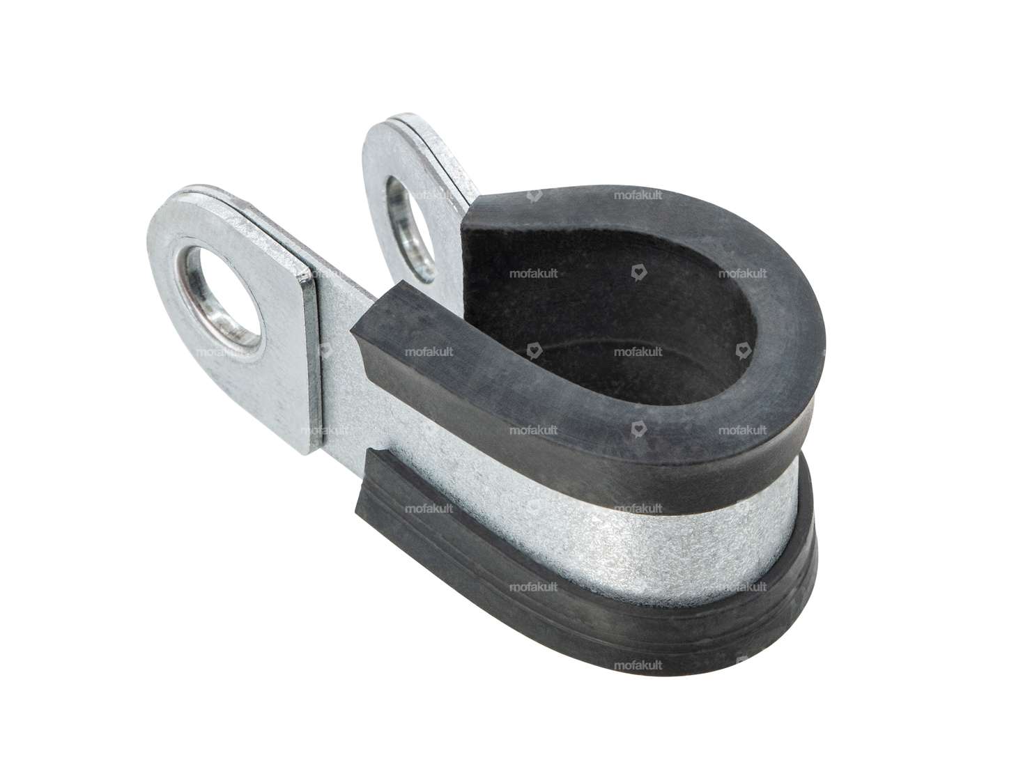 Cable clamp 15 mm rubber insert Carousel Image 2