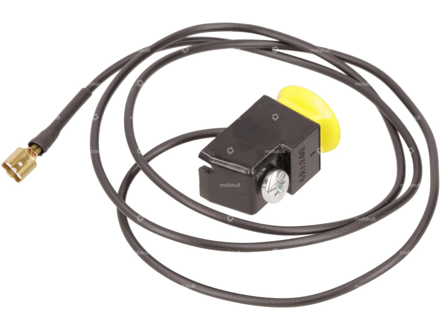 Button horn yellow | Piaggio Ciao, SI, Bravo, Boxer Carousel Image 2