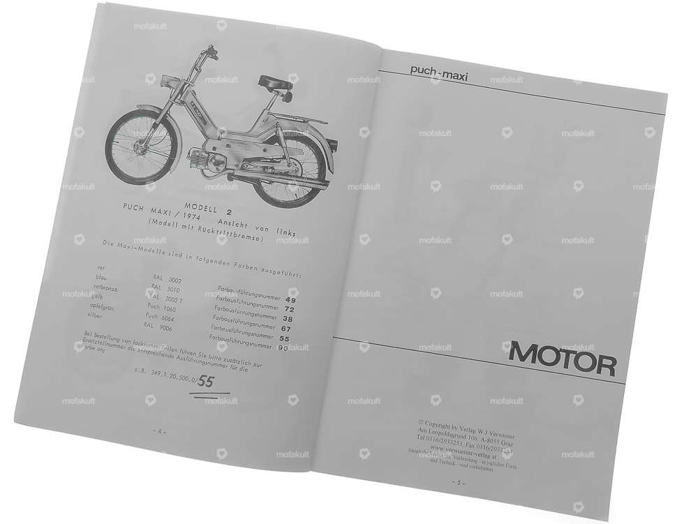 Spare parts catalog | Puch Maxi S, N (AT) Carousel Image 3