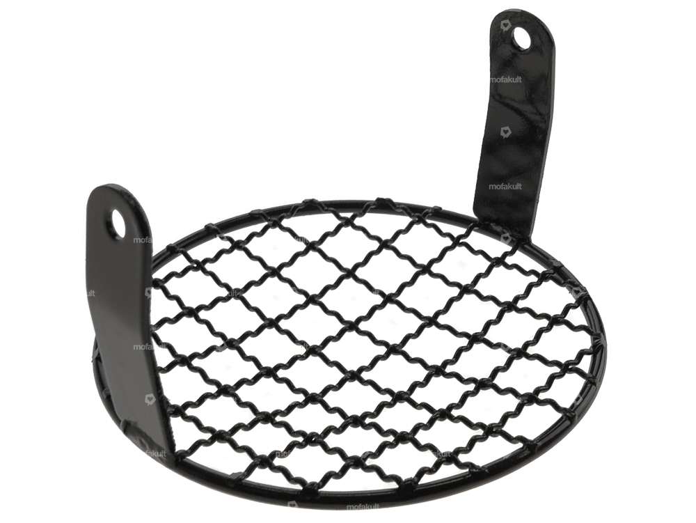 Lamp grille round black Carousel Image 3
