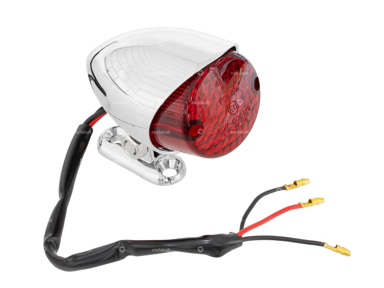 66HEROES rear light "Montana" chrome Carousel Image 1