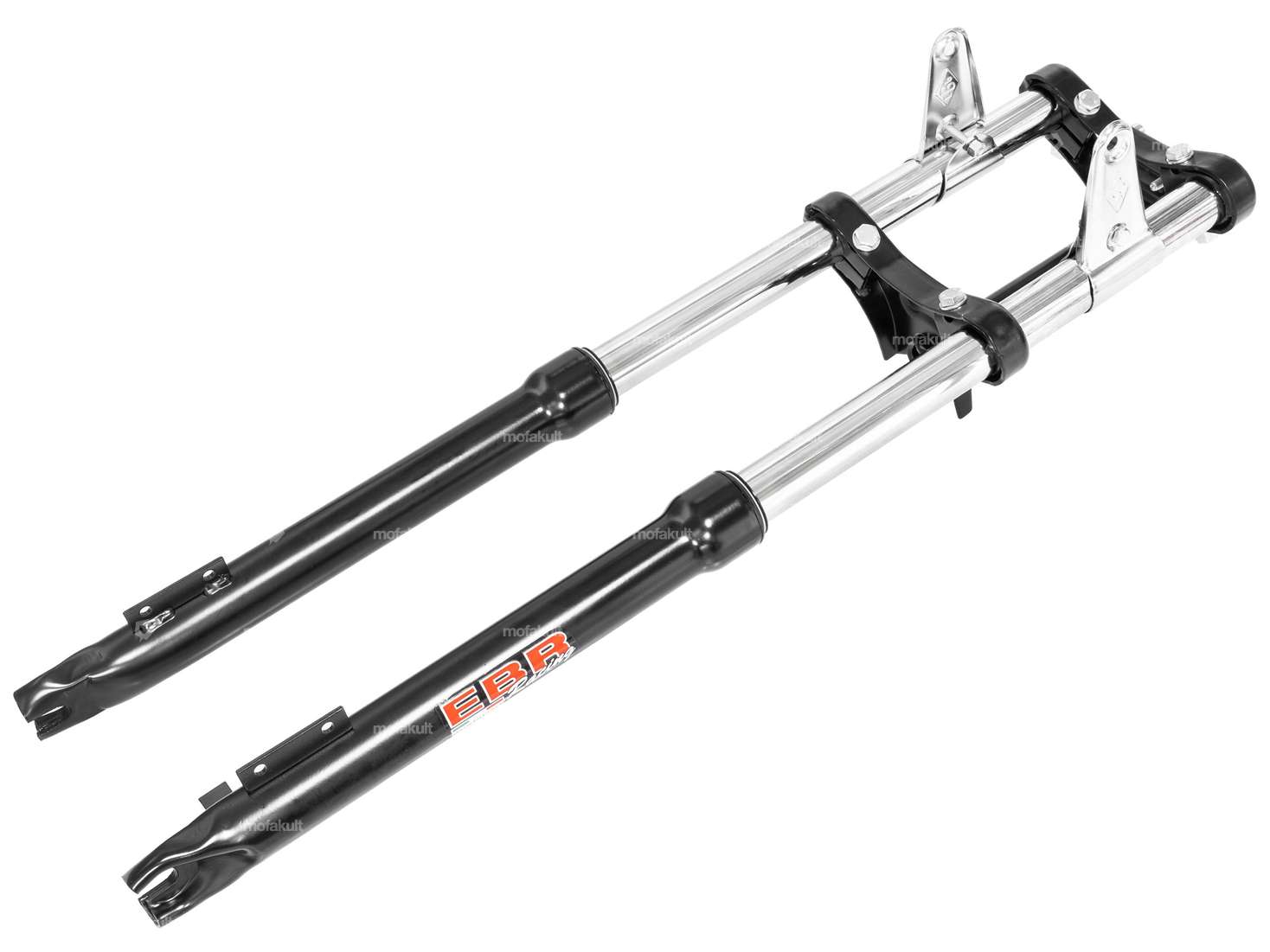 EBR fork telescopic (long) with lugs black | Puch Carousel Image 1
