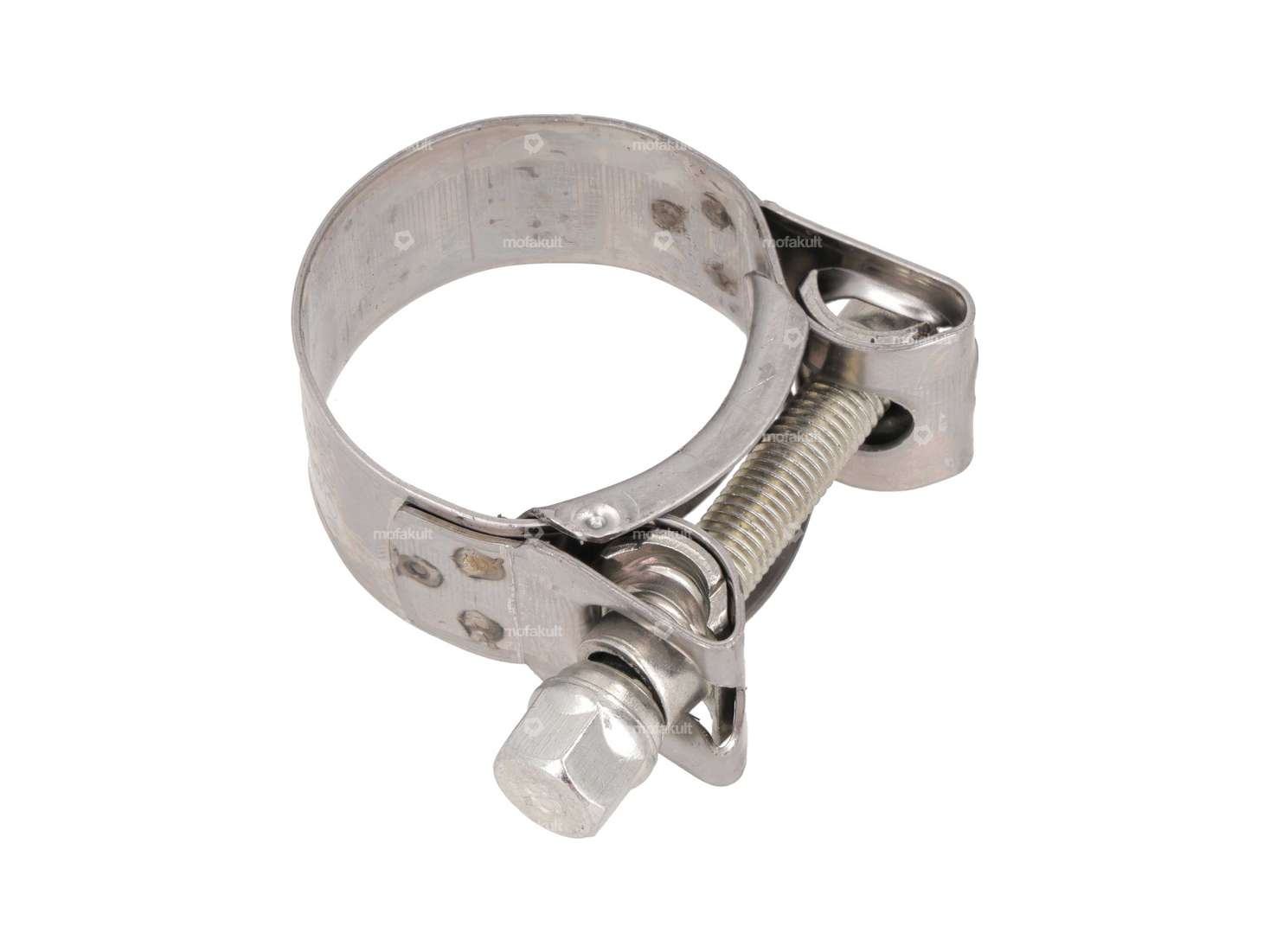 Screw clamp 34 - 37 mm solid galvanized Carousel Image 1