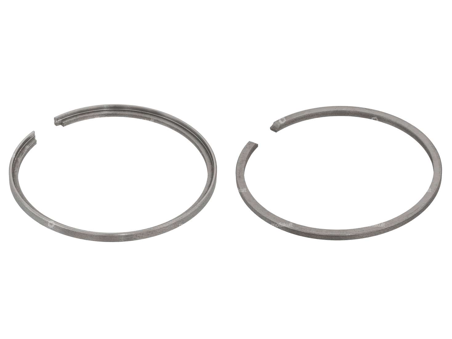 Meteor piston rings 39.8 mm (pair) | Piaggio Ciao, SI, Bravo, Boxer Carousel Image 2