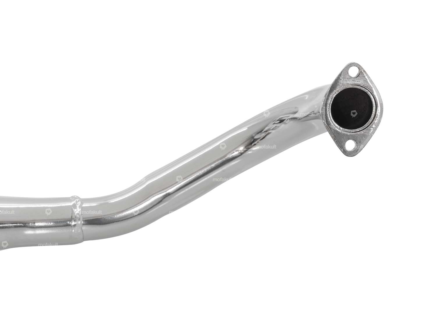 Exhaust sidepipe 28 mm chrome | Tomos A3, A35 Carousel Image 3