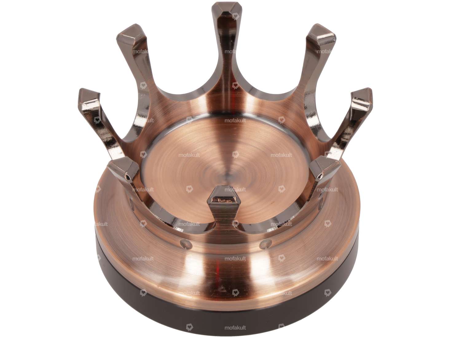 66HEROES Tank cap copper 40 mm bayonet "Crown" Carousel Image 1