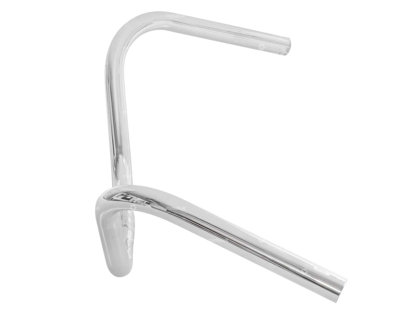 ergotec handlebar "EWG" stem 17.5 cm chrome Carousel Image 2