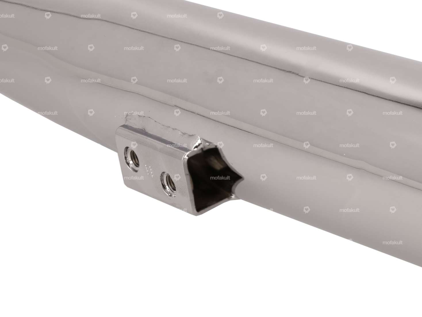 Jamarcol muffler cigar Ø 32 / 70 mm with lug chrome | Kreidler Carousel Image 4