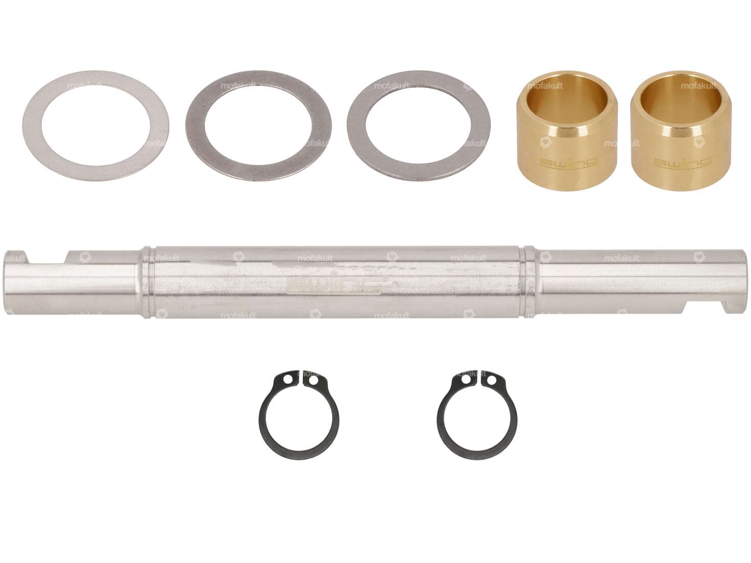 swiing® revival pedal axle set (bushing Ø 23 mm) | Sachs / Tigra Caravelle Carousel Image 1