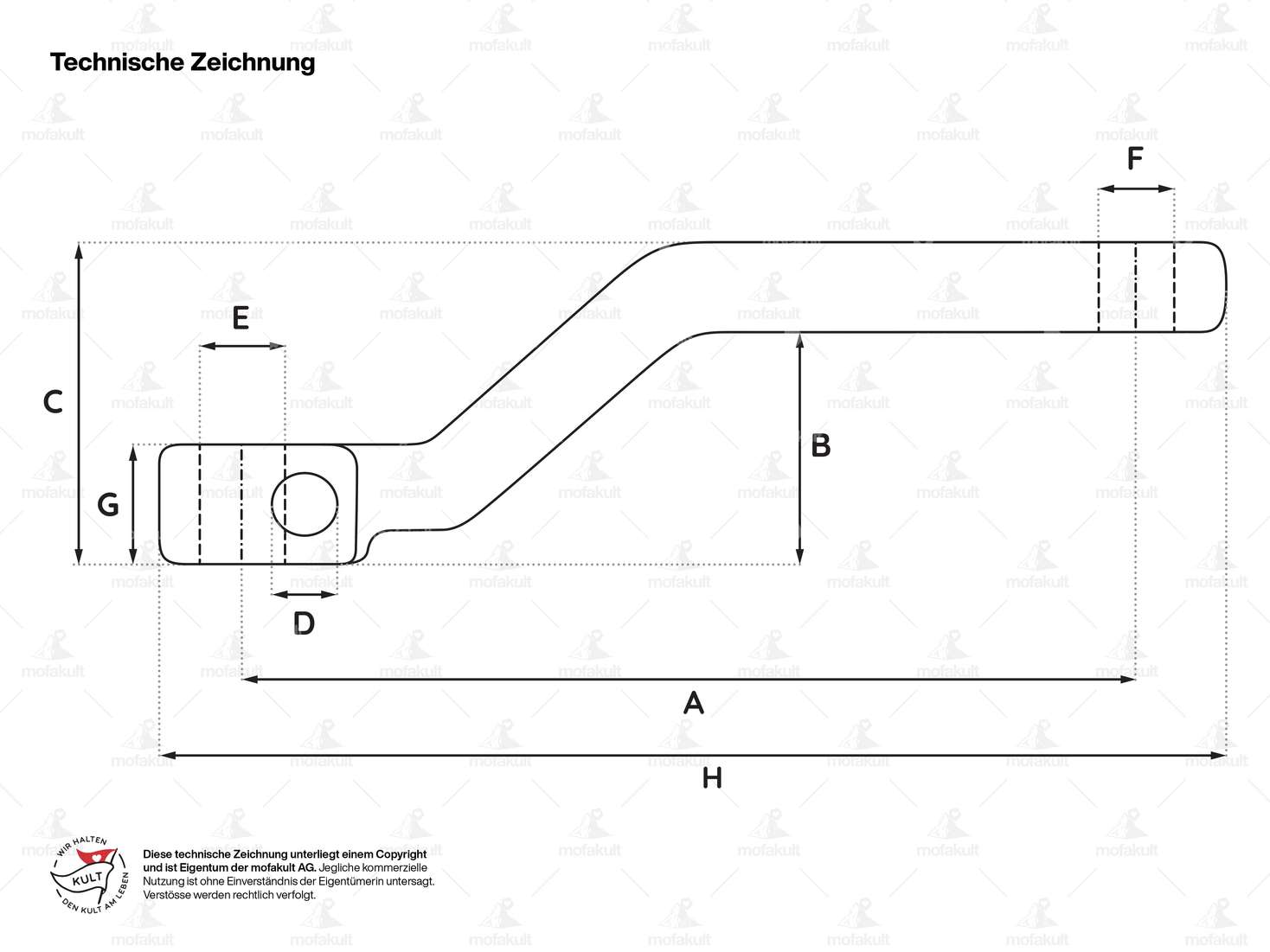GPO pedal cranks black (pair) | Puch Carousel Image 3