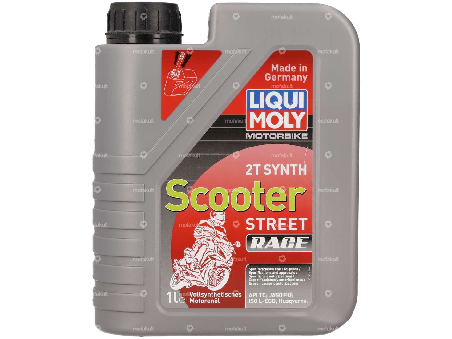 LIQUI MOLY 2-stroke mixing oil "Scooter" fully synthetic 1 l Carousel Image 1