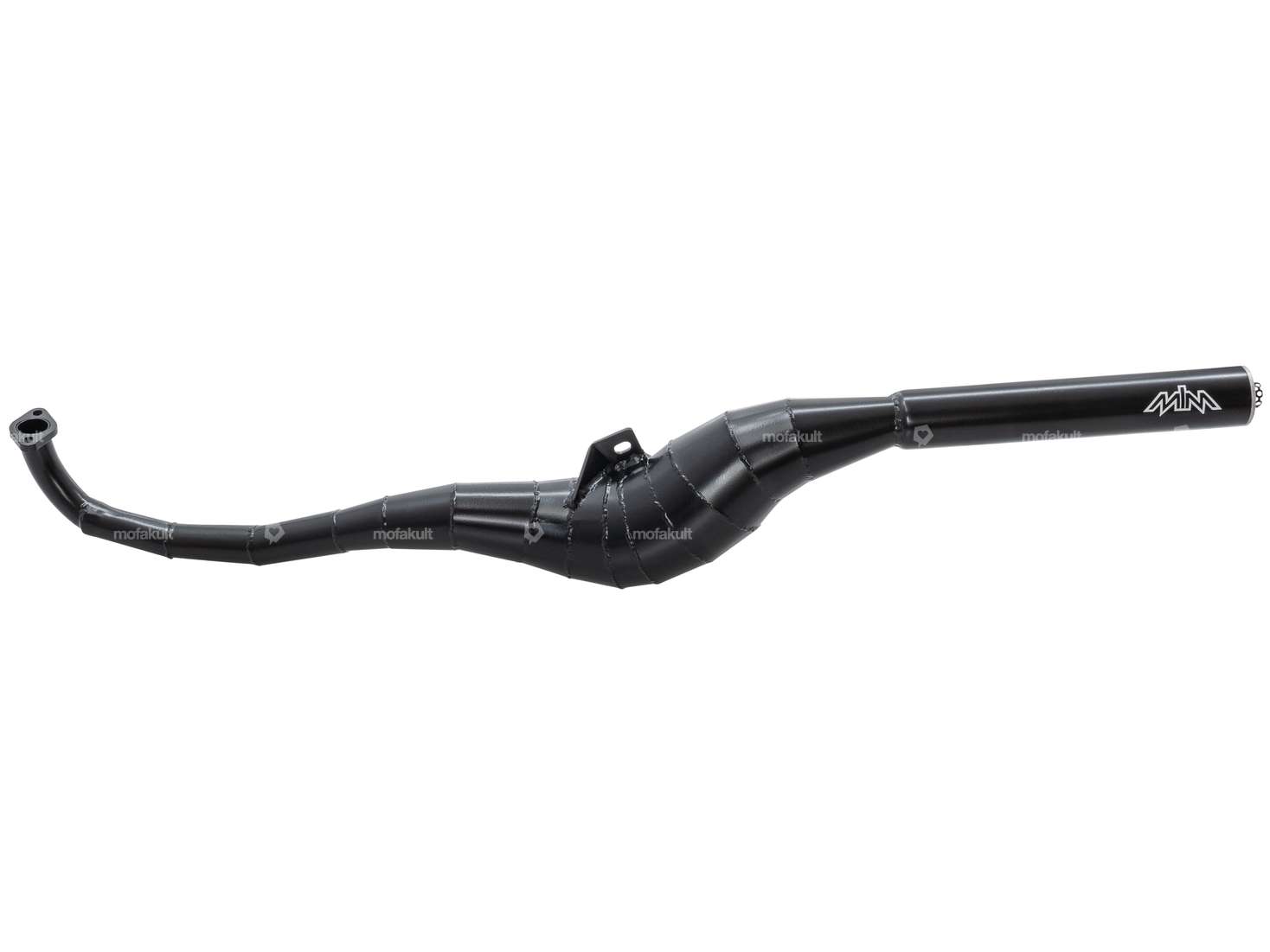 MLM exhaust "Crazy Pipe" black straight outlet | Puch Carousel Image 1
