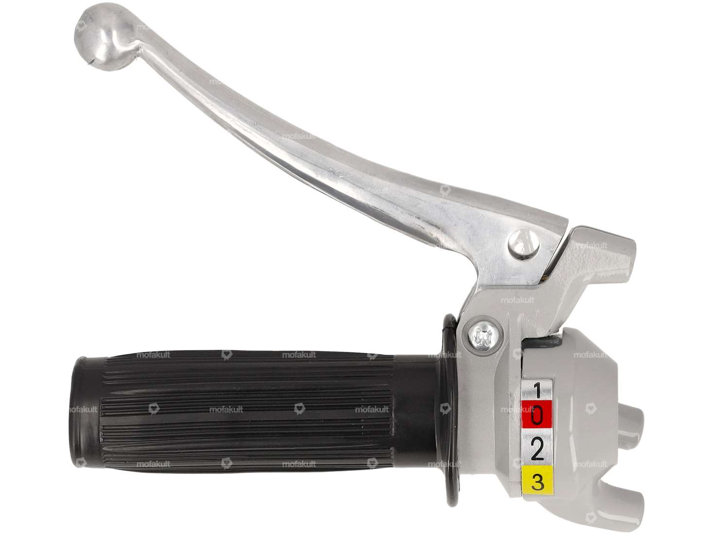 Shift lever 3-speed (Magura replica) gray / black Carousel Image 1