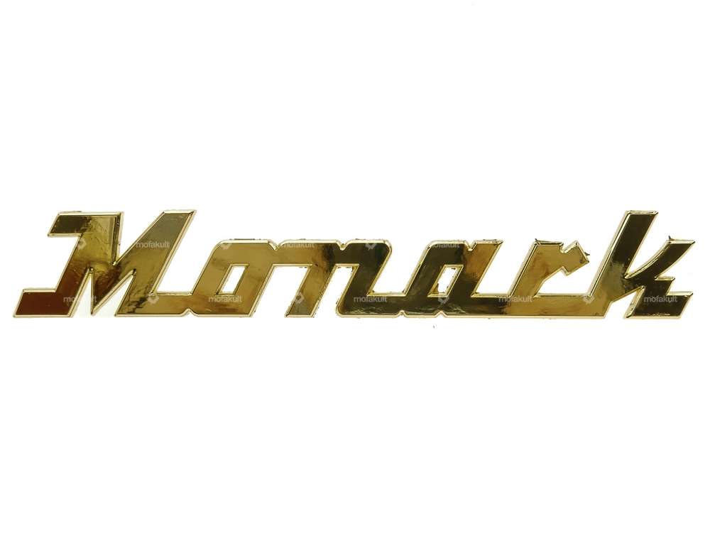"Monark" lettering brass Carousel Image 1