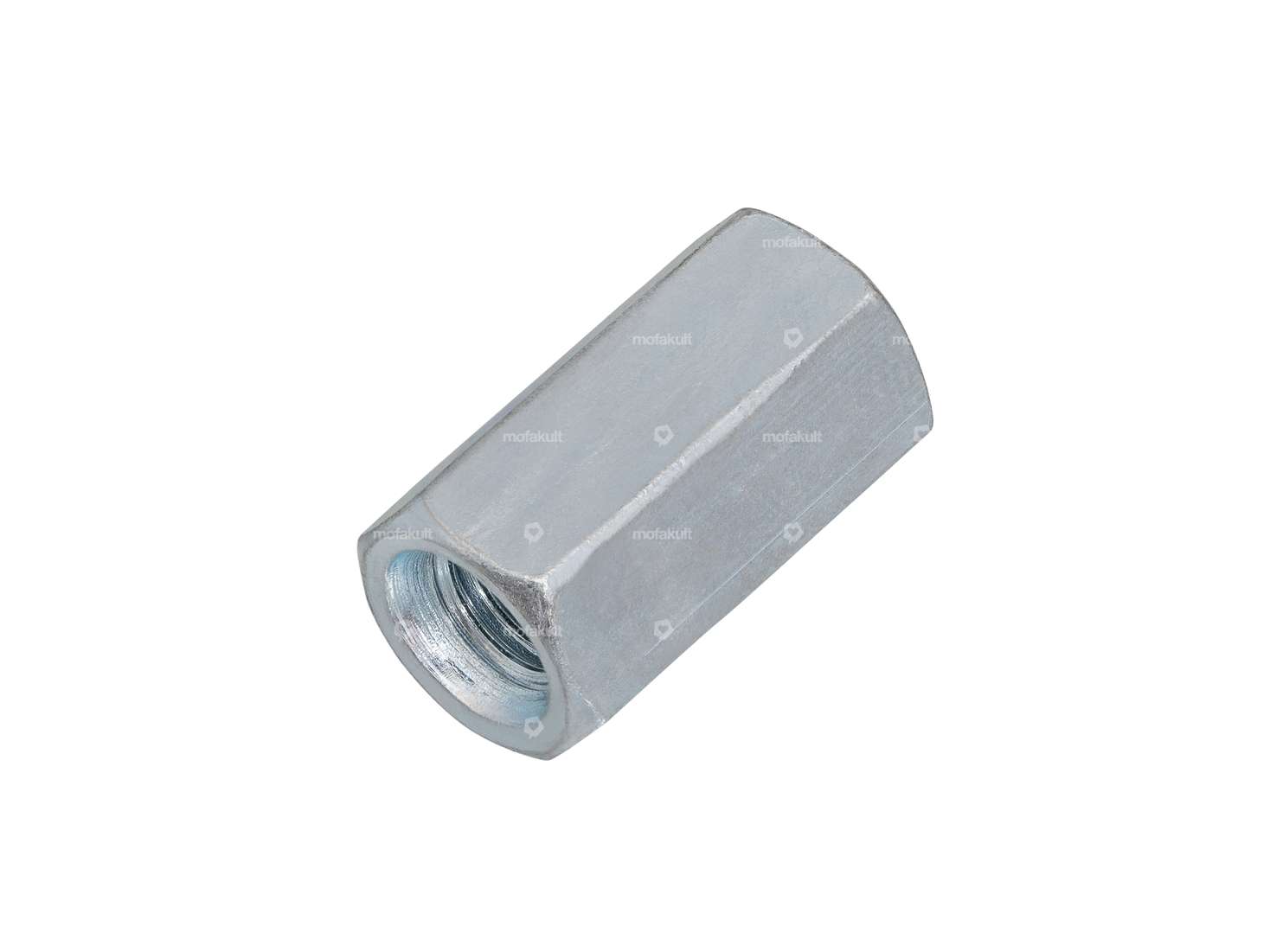 Nut M8 high galvanized Carousel Image 2