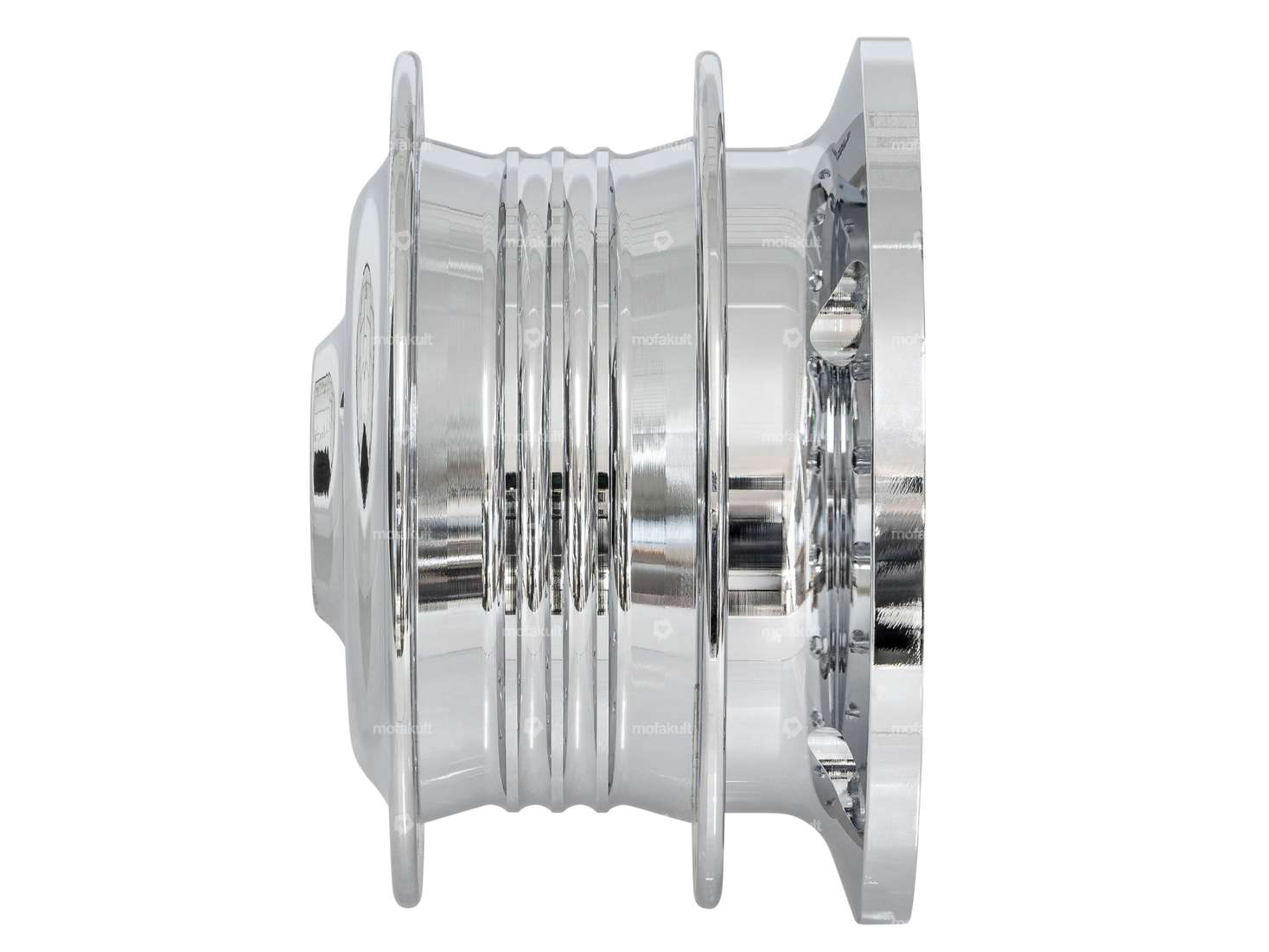 swiing® ingenious wheel hub spoke rim with disc brake chrome Carousel Image 3