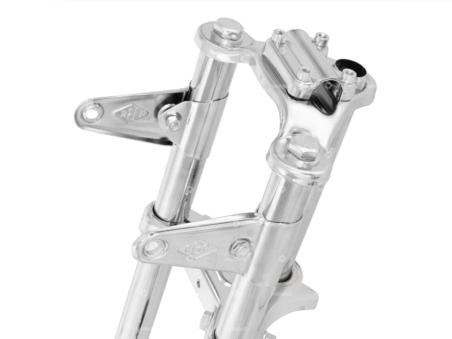 EBR fork reinforced & extended chrome | Puch Carousel Image 3