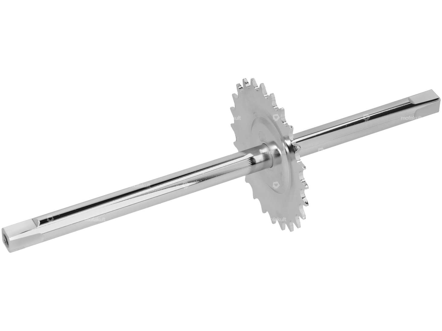 GPO pedal axle 24 teeth square | Pony GTX Beta 512, 521 (P1210) Carousel Image 2