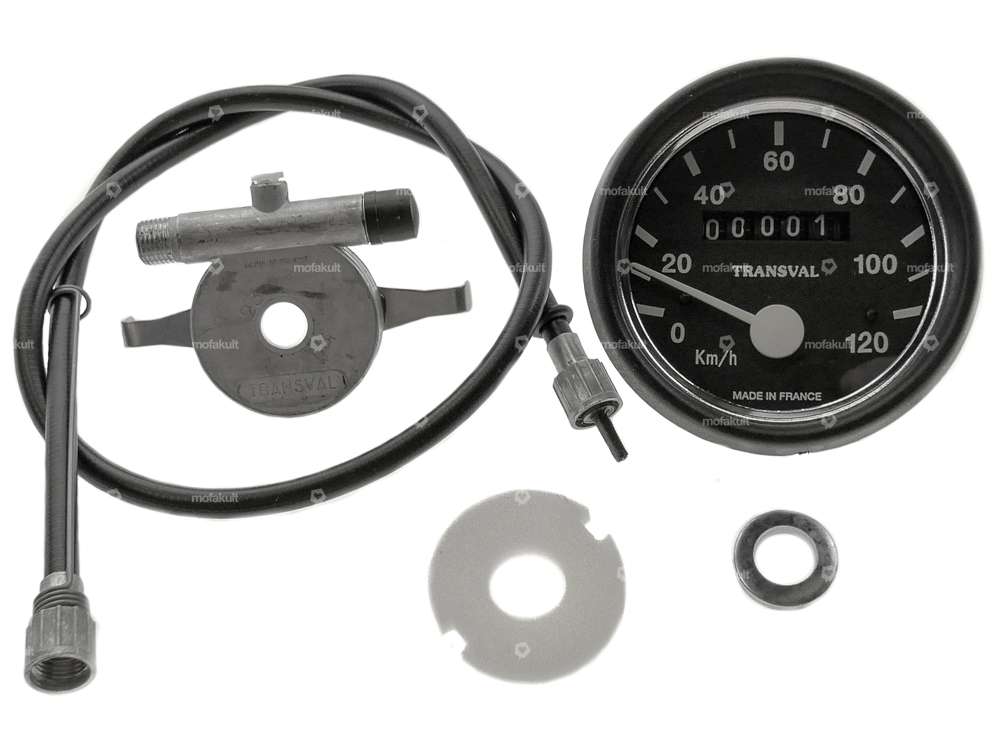 Transval speedometer set | MBK 51 Super (Leleu) Carousel Image 1
