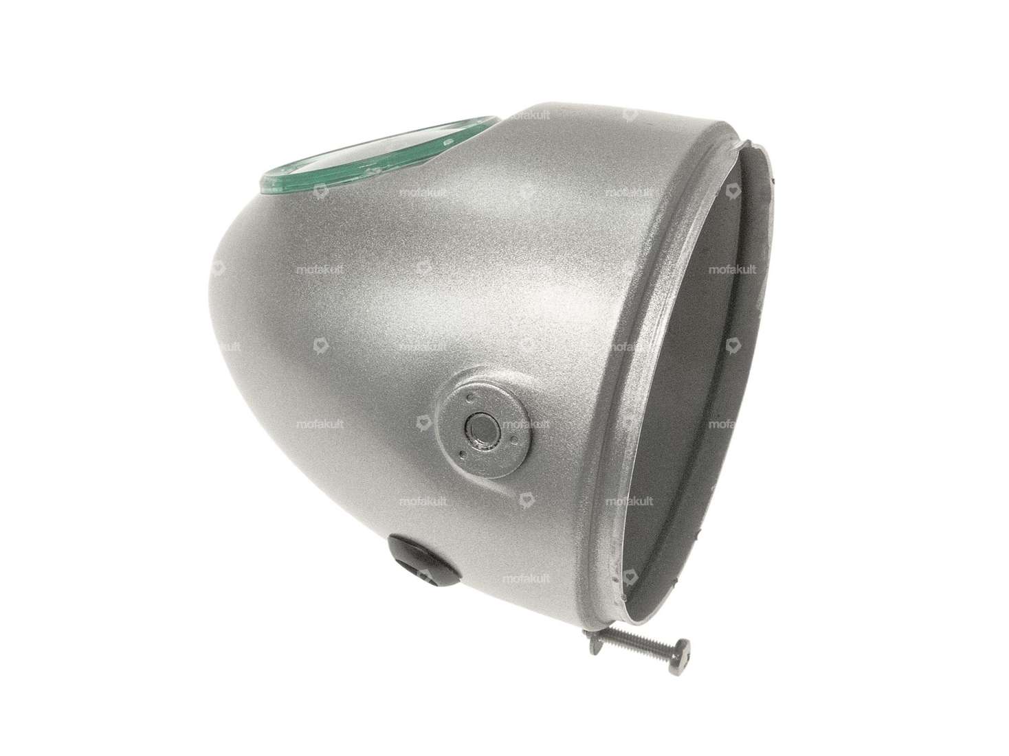 Lamp pot egg lamp Ø 103 mm silver (side fitting) Carousel Image 1