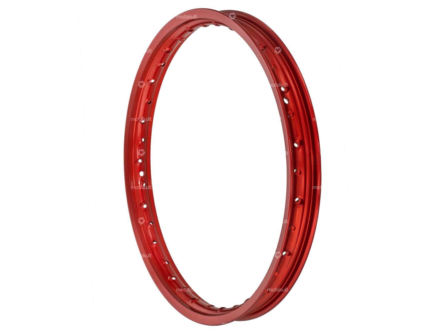 Rim ring 1.40 x 17" (48 mm) aluminum red anodized Carousel Image 1