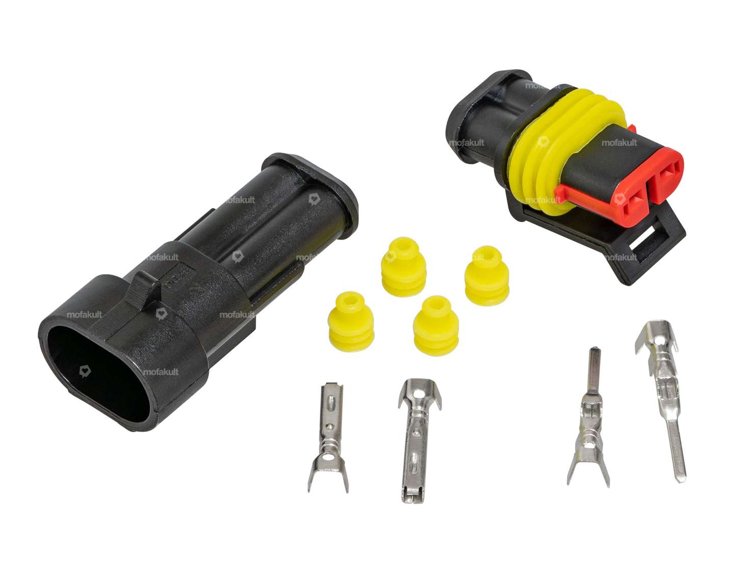 Superseal plug 2-pin waterproof Carousel Image 1