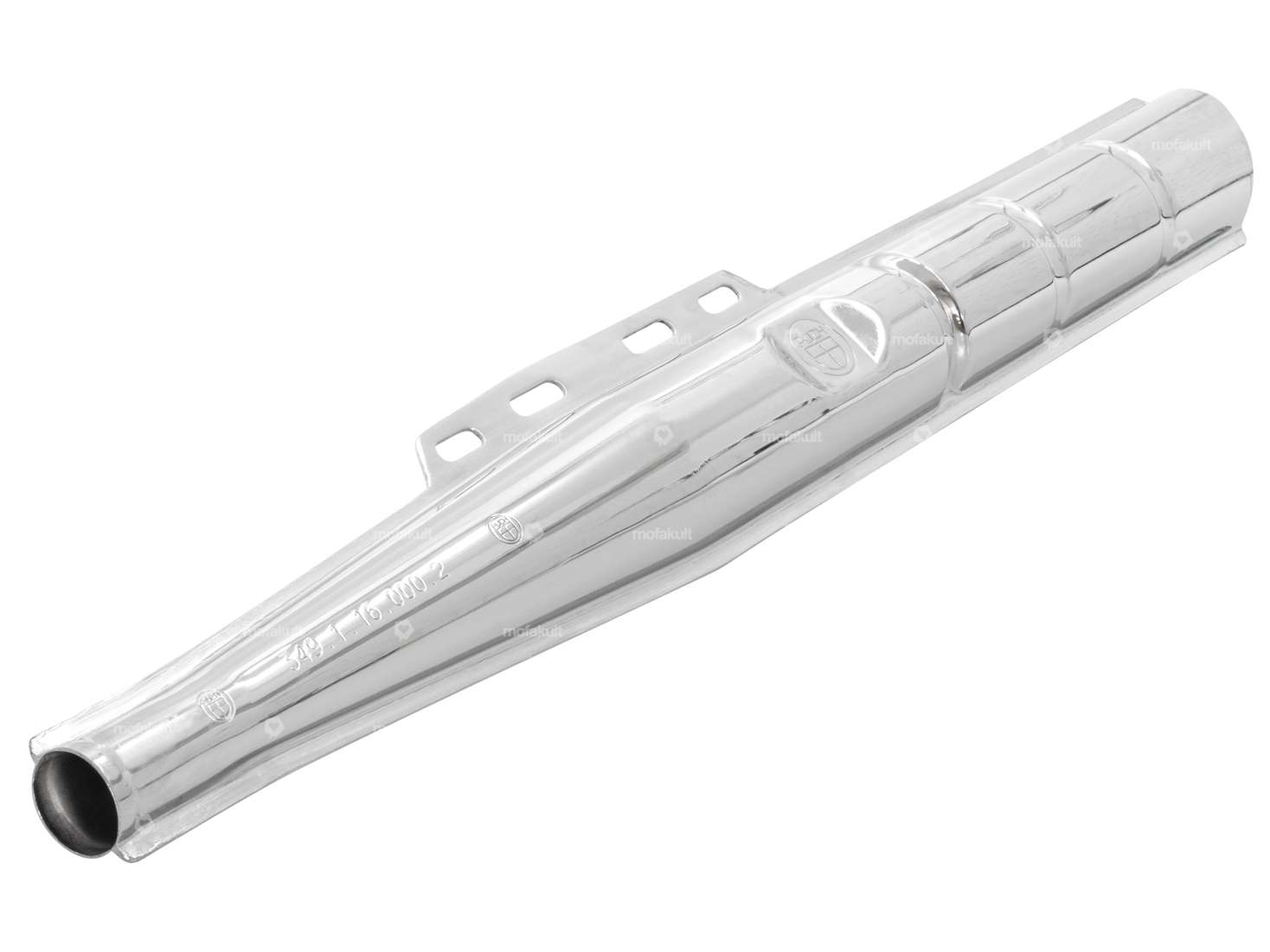 swiing® revival exhaust cover original 2-piece 1 number | Puch Maxi N Carousel Image 3