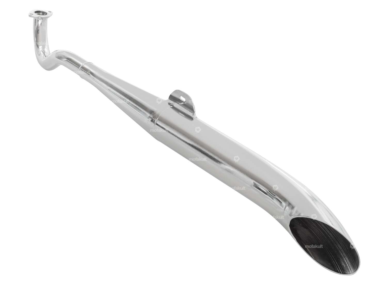 Exhaust sidepipe 28 mm chrome | Puch Maxi S Carousel Image 4