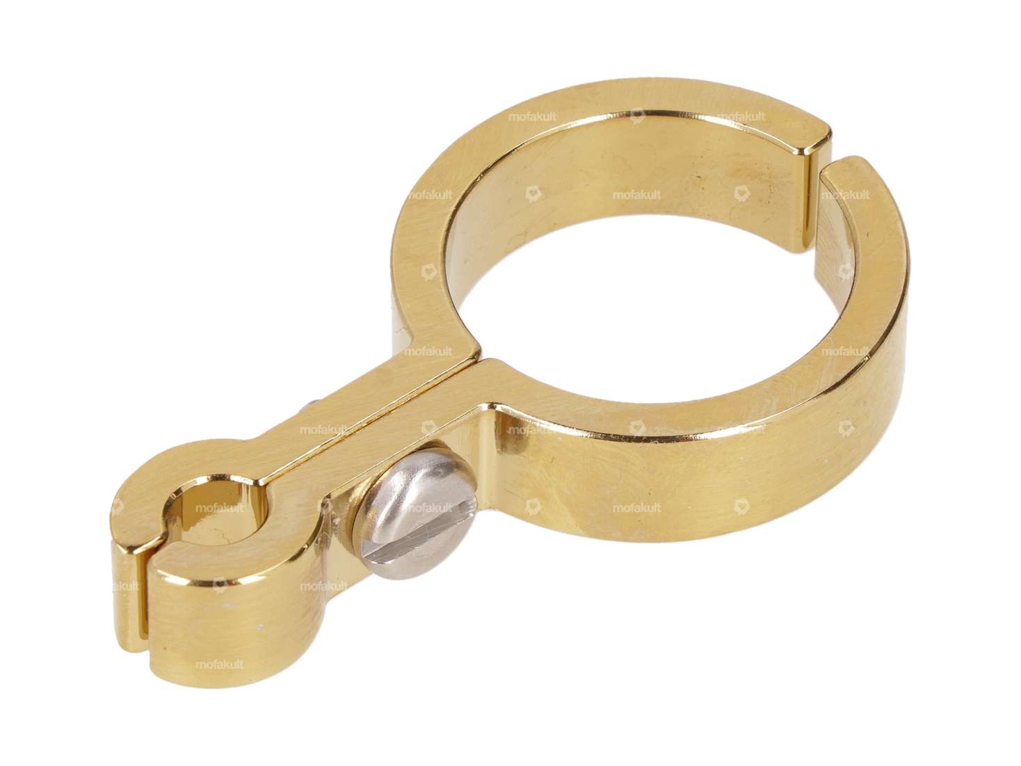 Siggnature cable clamp handlebar gold Carousel Image 1