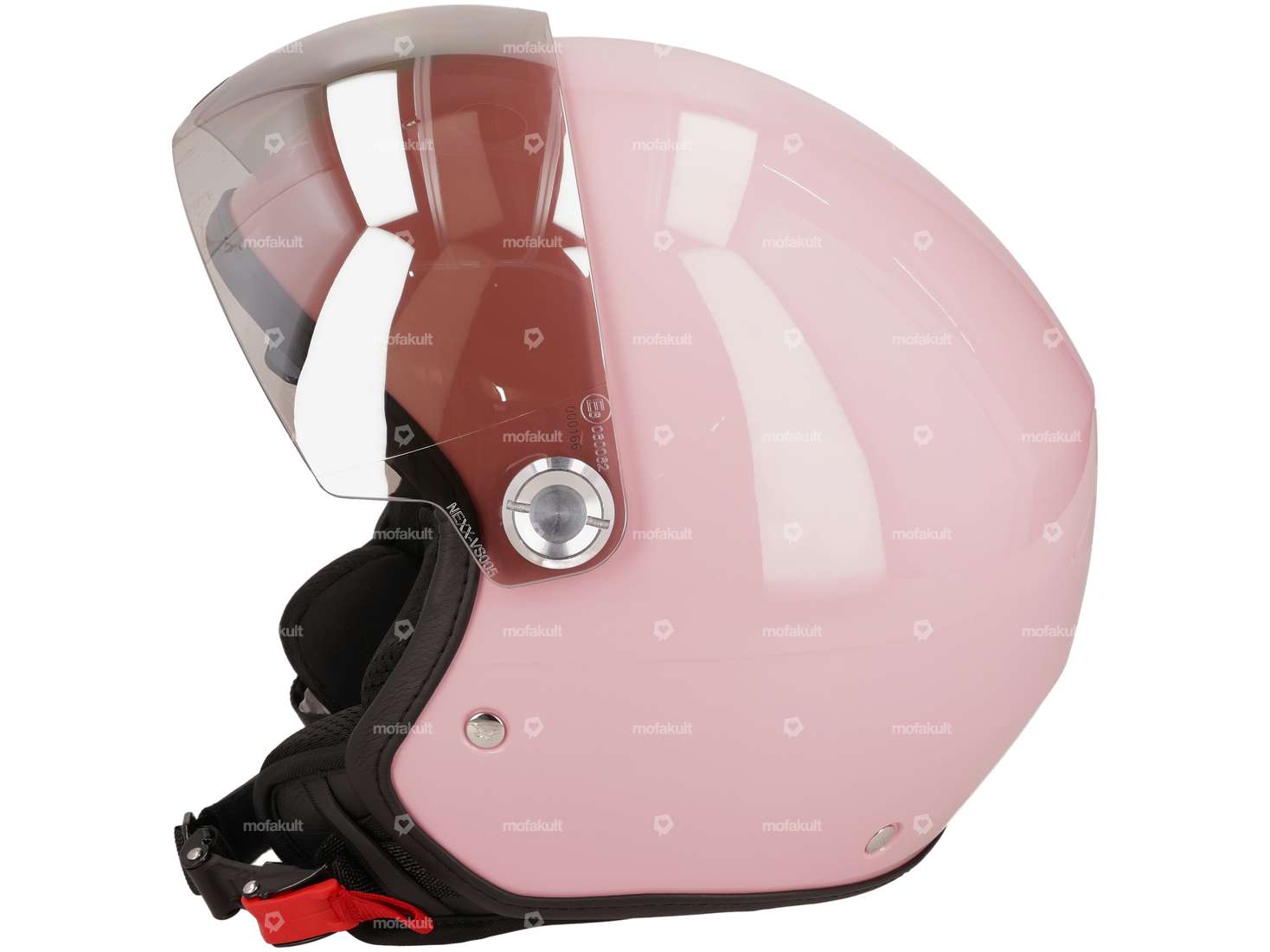 NEXX Jet helmet "Styler" pink glossy (XS-M) Carousel Image 2