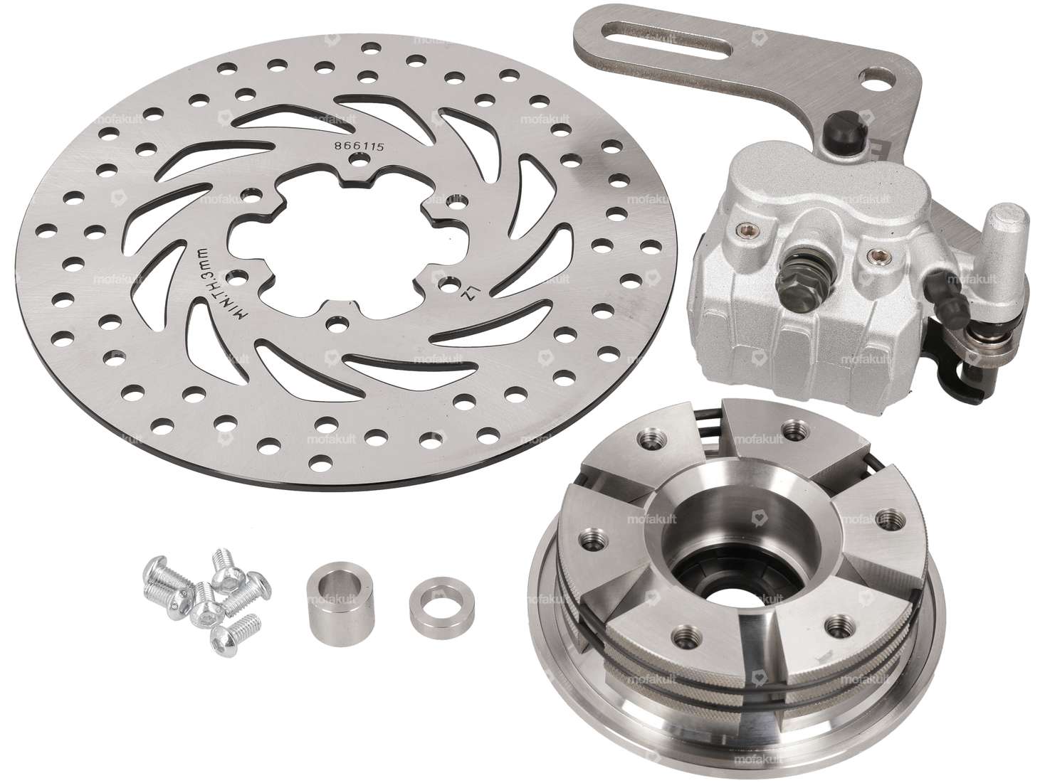 BTuning rear disc brake 220 mm | Tomos Classic, A35, Sprint, Fun Sport'R Carousel Image 1