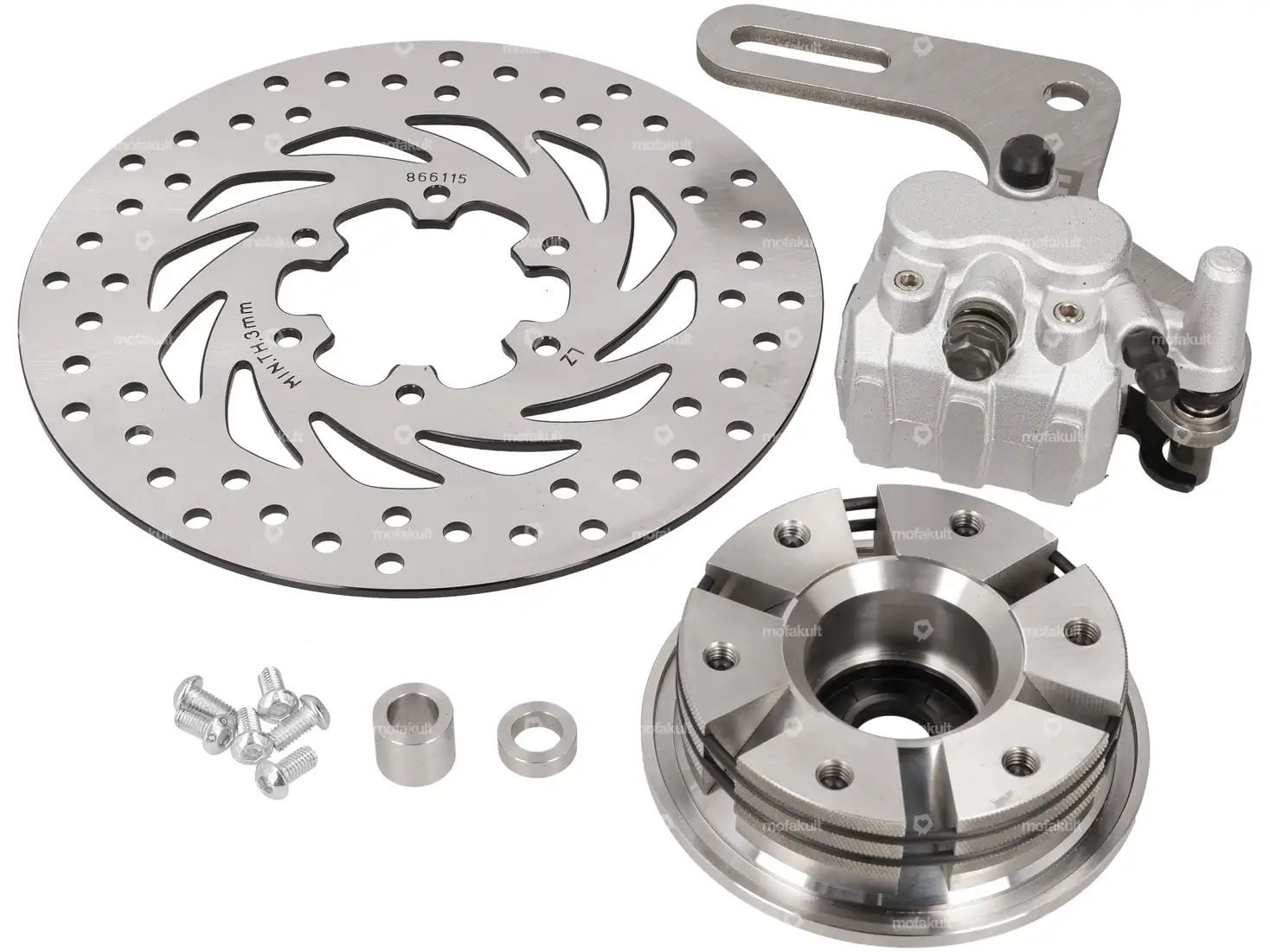 BTuning rear disc brake 220 mm | Tomos Classic, A35, Sprint, Fun Sport ...