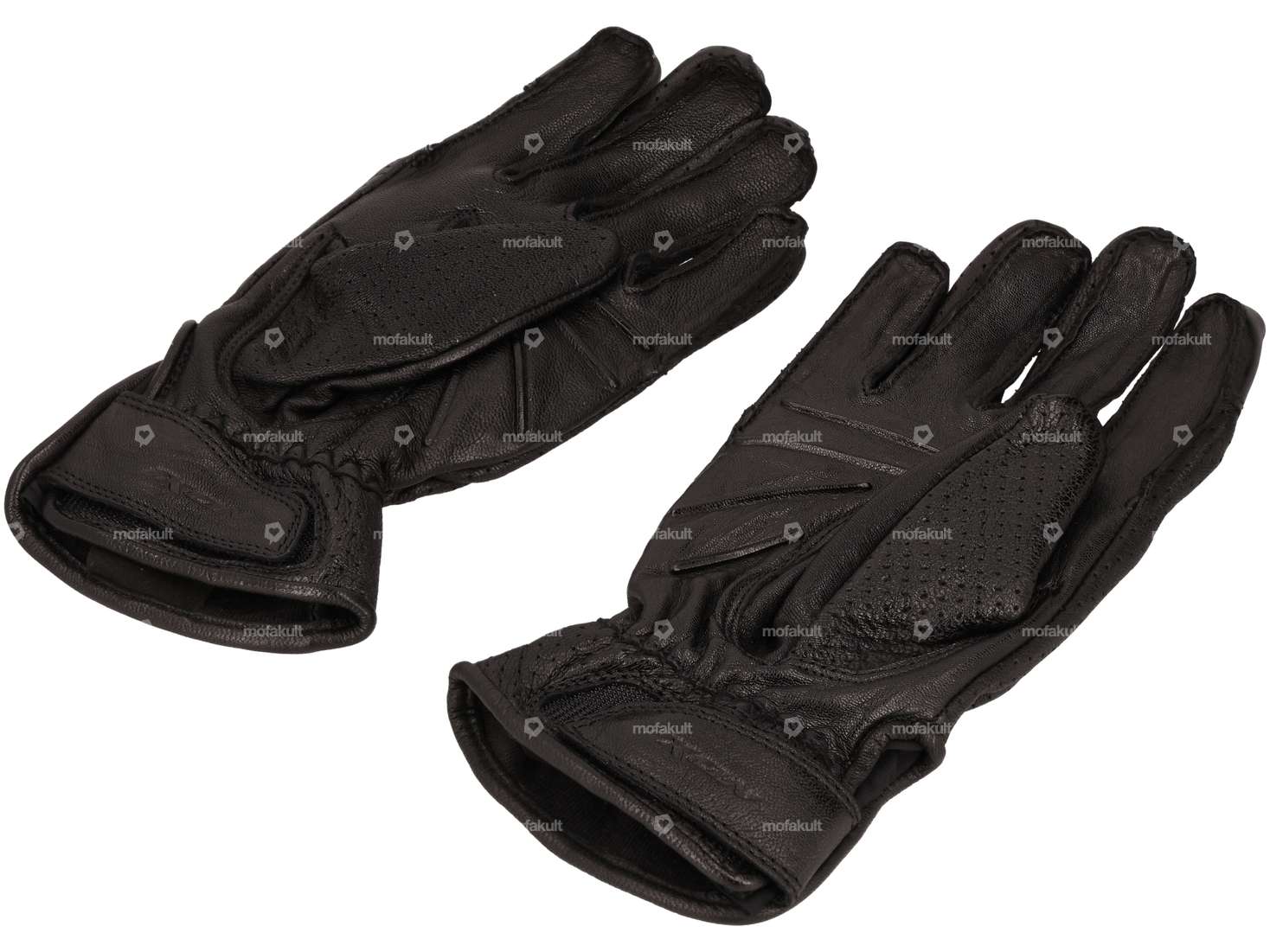 IXON glove "RS NIZO" leather black Carousel Image 2