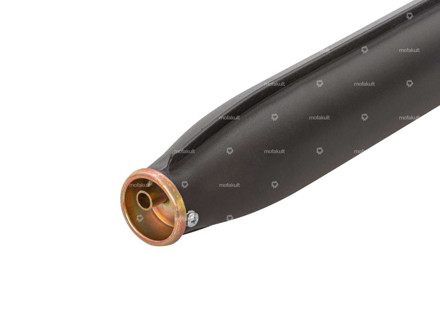 Exhaust 25 mm straight outlet black | Tomos Carousel Image 4