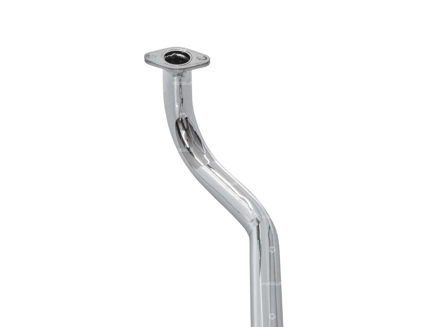 Exhaust 25 mm straight outlet chrome | Tomos A3 Carousel Image 4