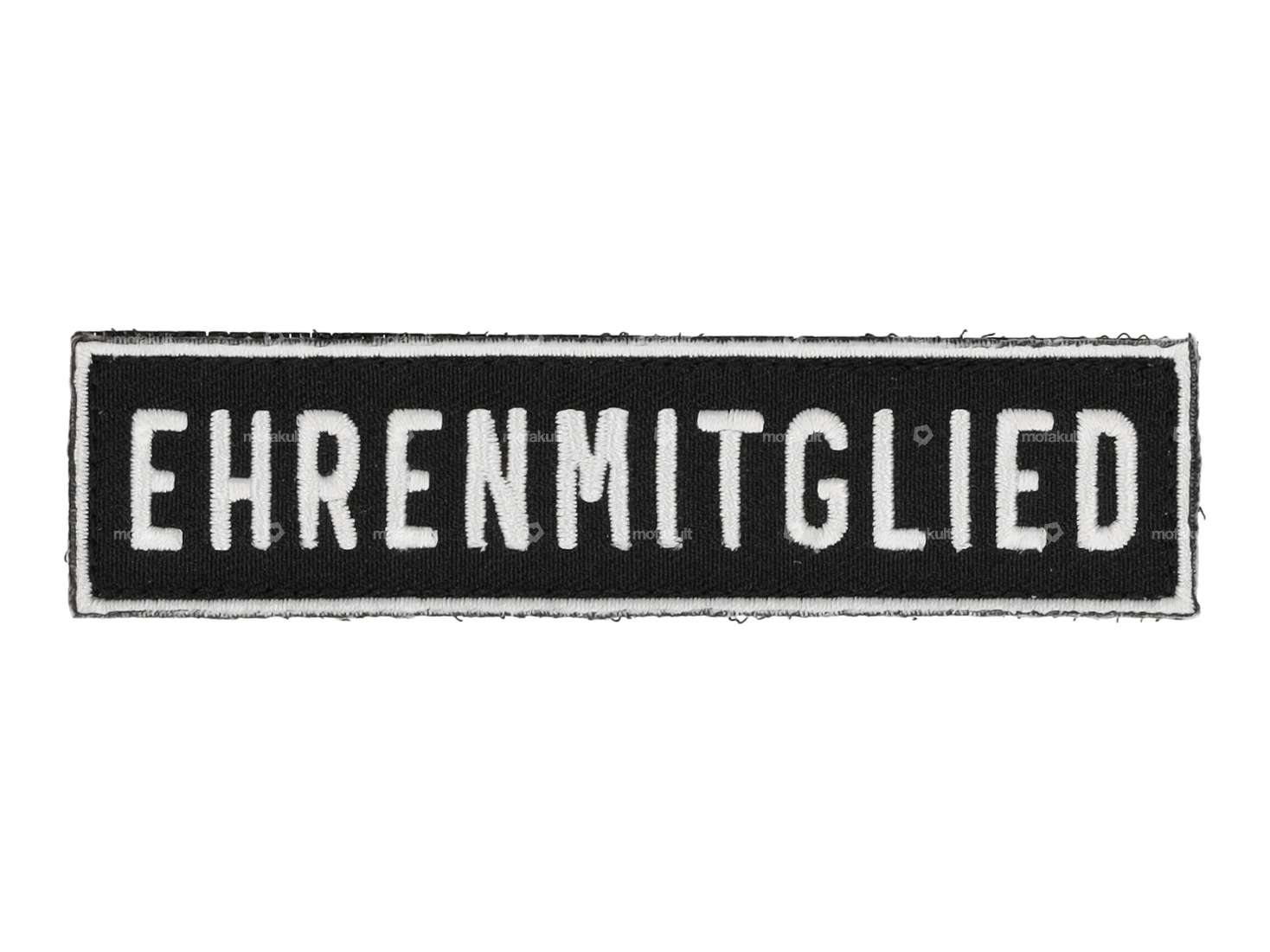 mk-Merch patch "EHRENMITGLIED" black Carousel Image 1