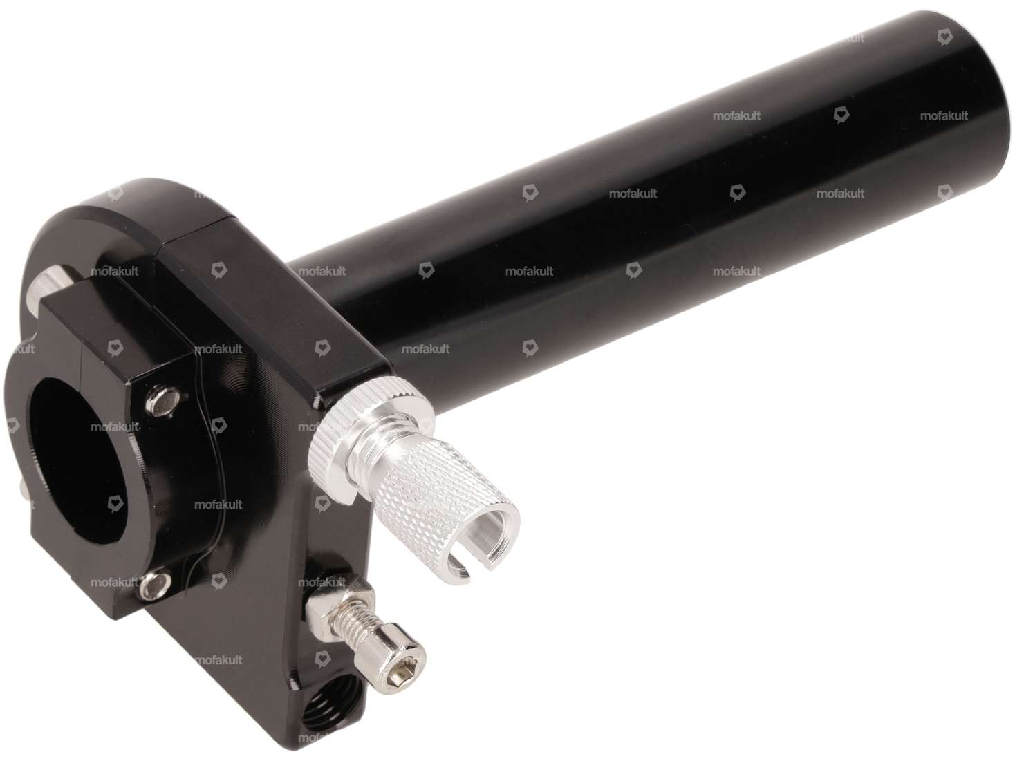 Tun'R throttle twist grip CNC aluminum black anodized Carousel Image 2