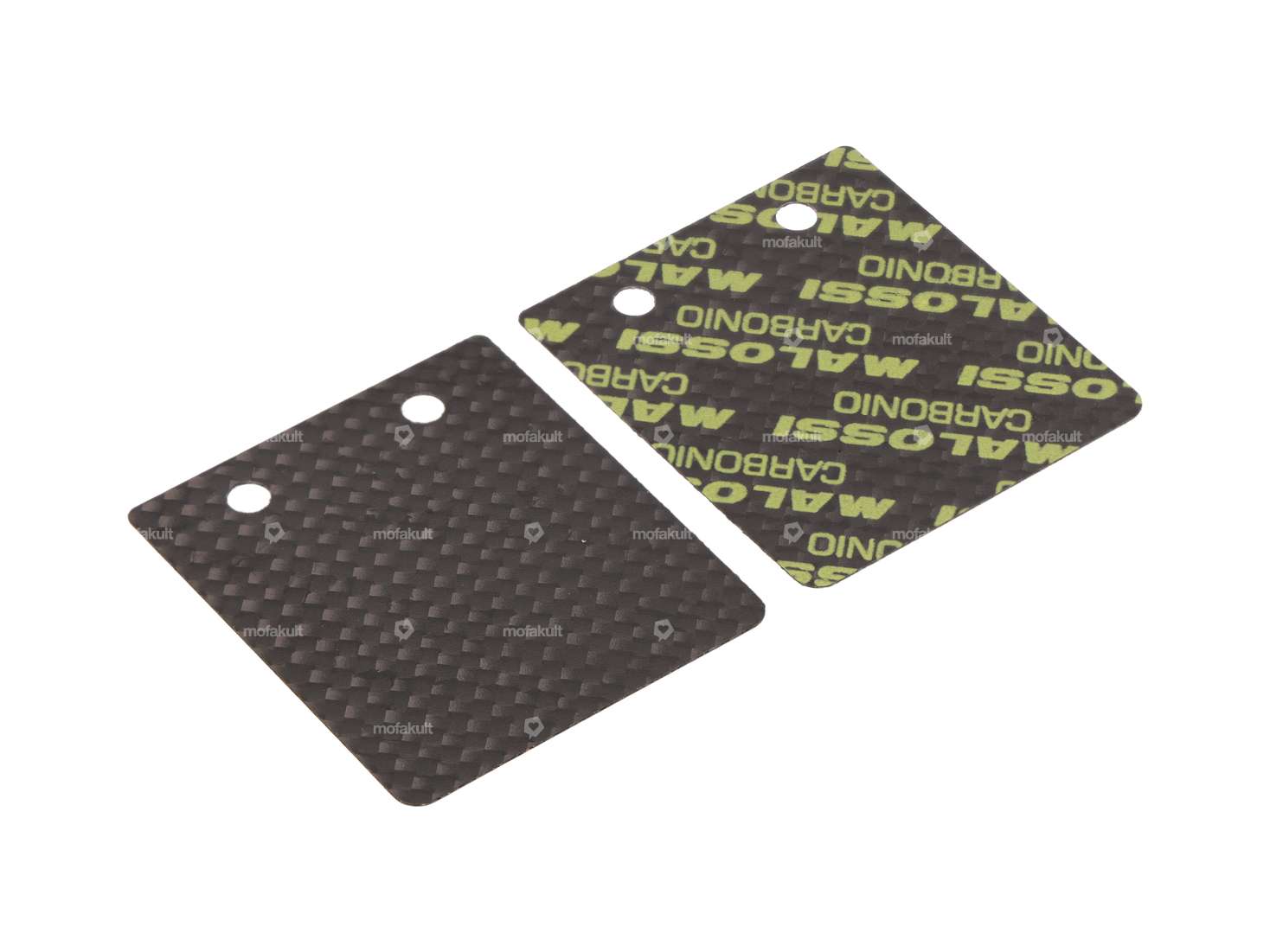 Malossi reed valve carbon 0.3 mm | Piaggio Ciao, SI, Bravo, Boxer Carousel Image 1