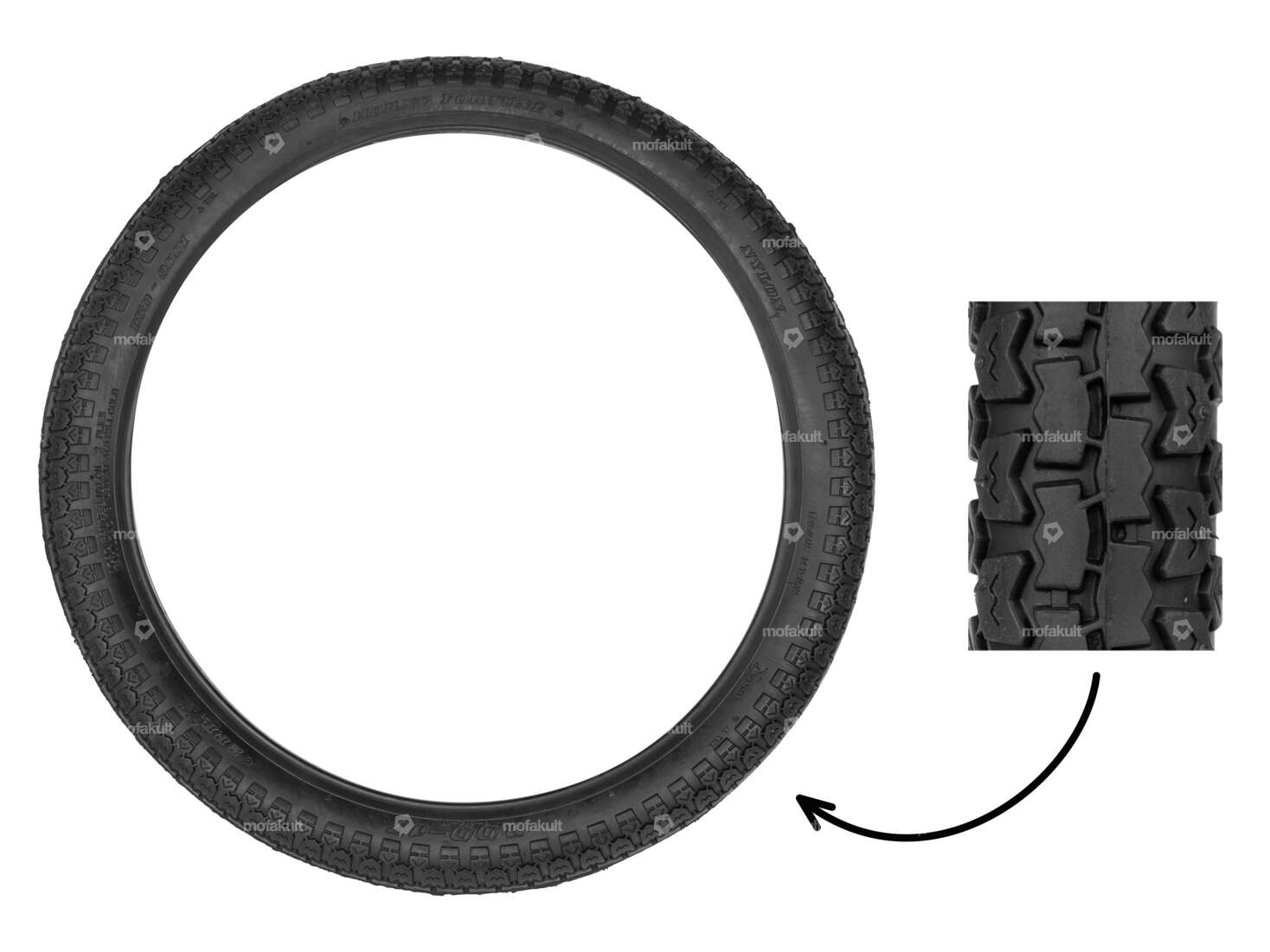 Fortune 2.00 x 17" tires F-874 2 P.R. Allround Carousel Image 1