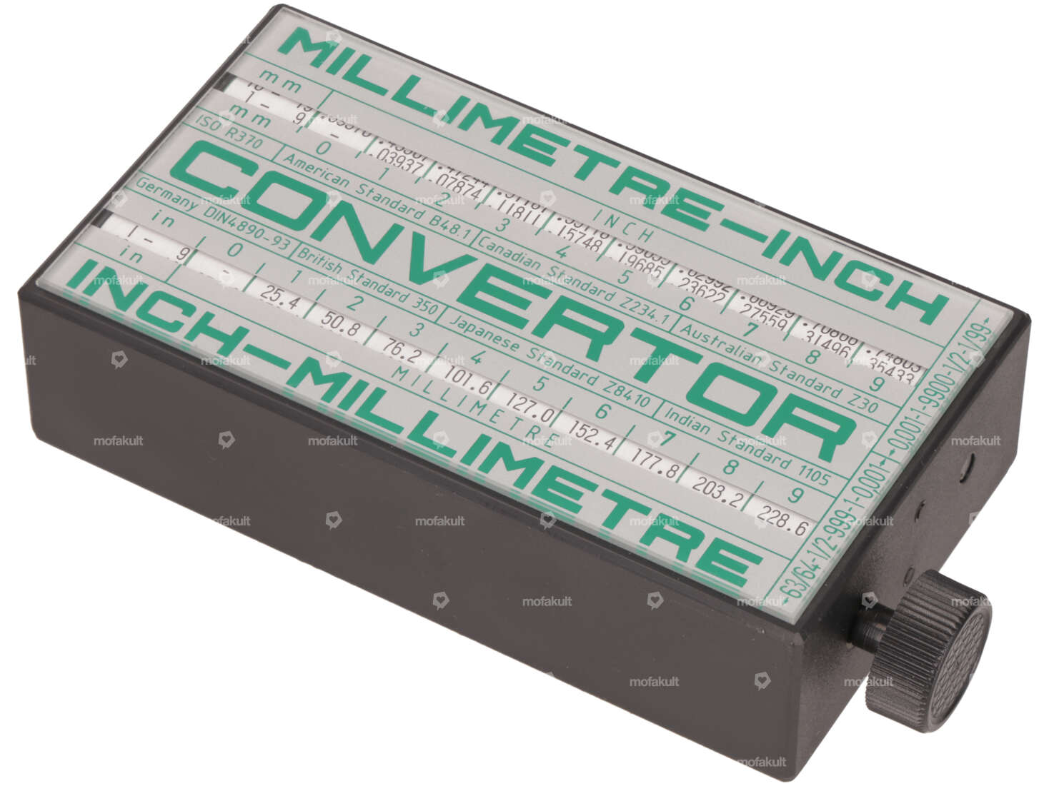 TOLERATOR Conversion box mm - inch "Convertor" Carousel Image 1