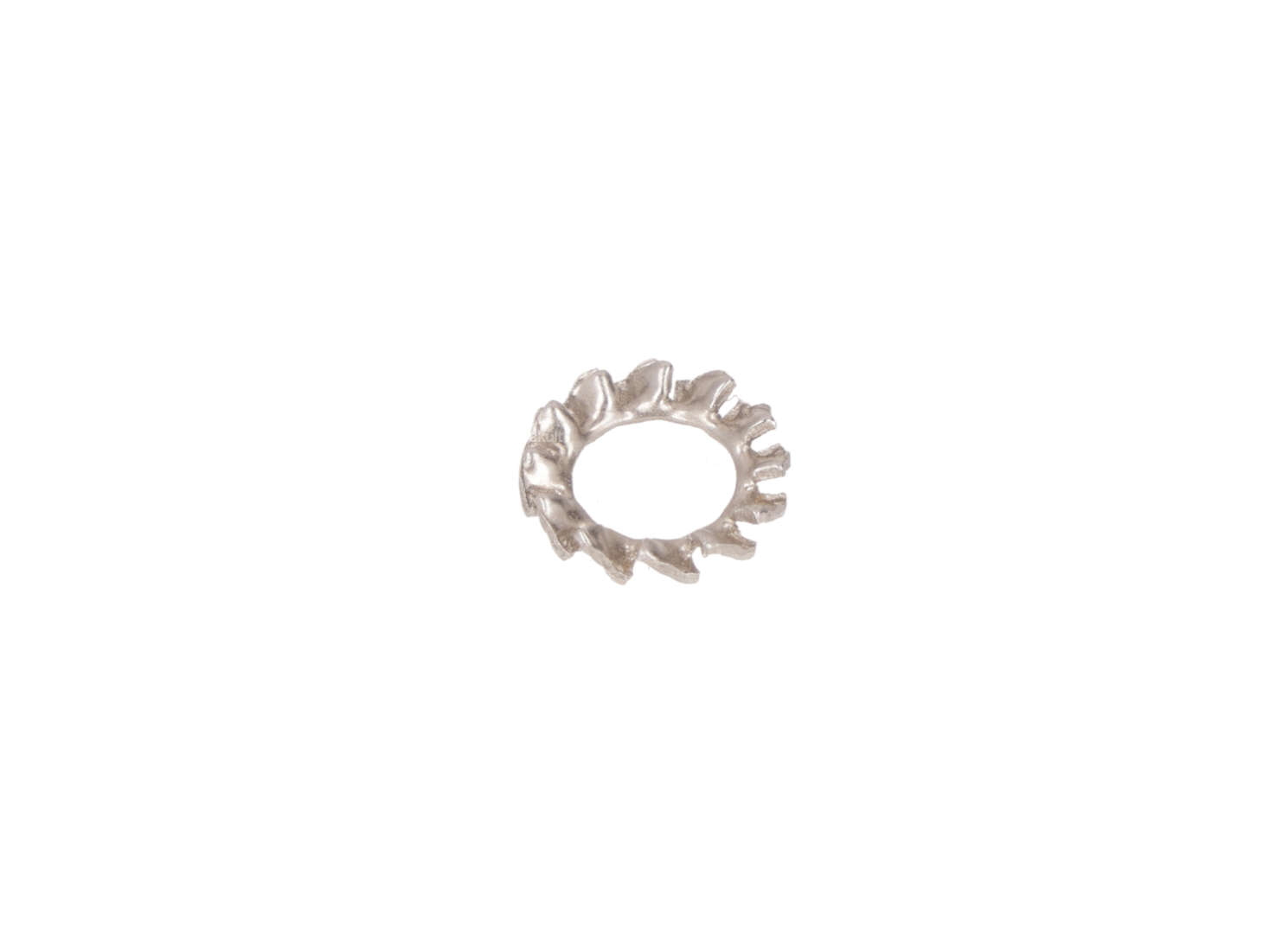 Serrated lock washer M6 6.4/11/0.7 Inox Carousel Image 1